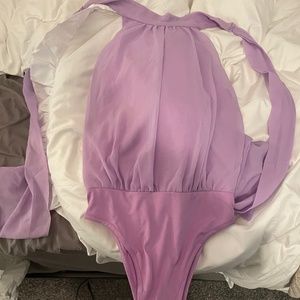 Shein Women’s Bodysuit Purple Size Small